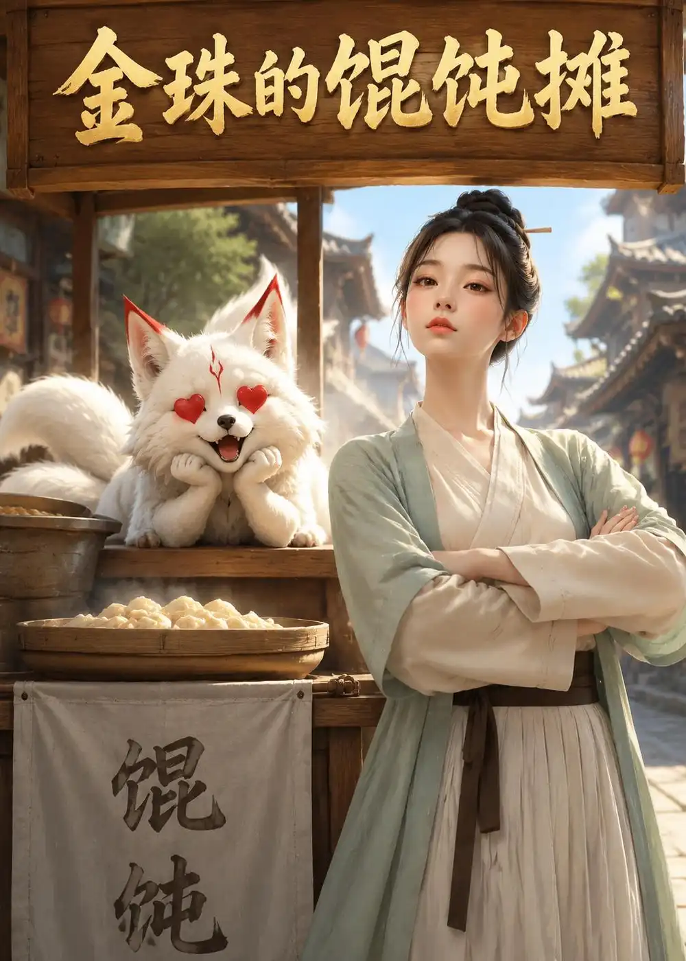 《金珠的馄饨摊（39集）AI短剧 (2026)》短剧全集免费在线看