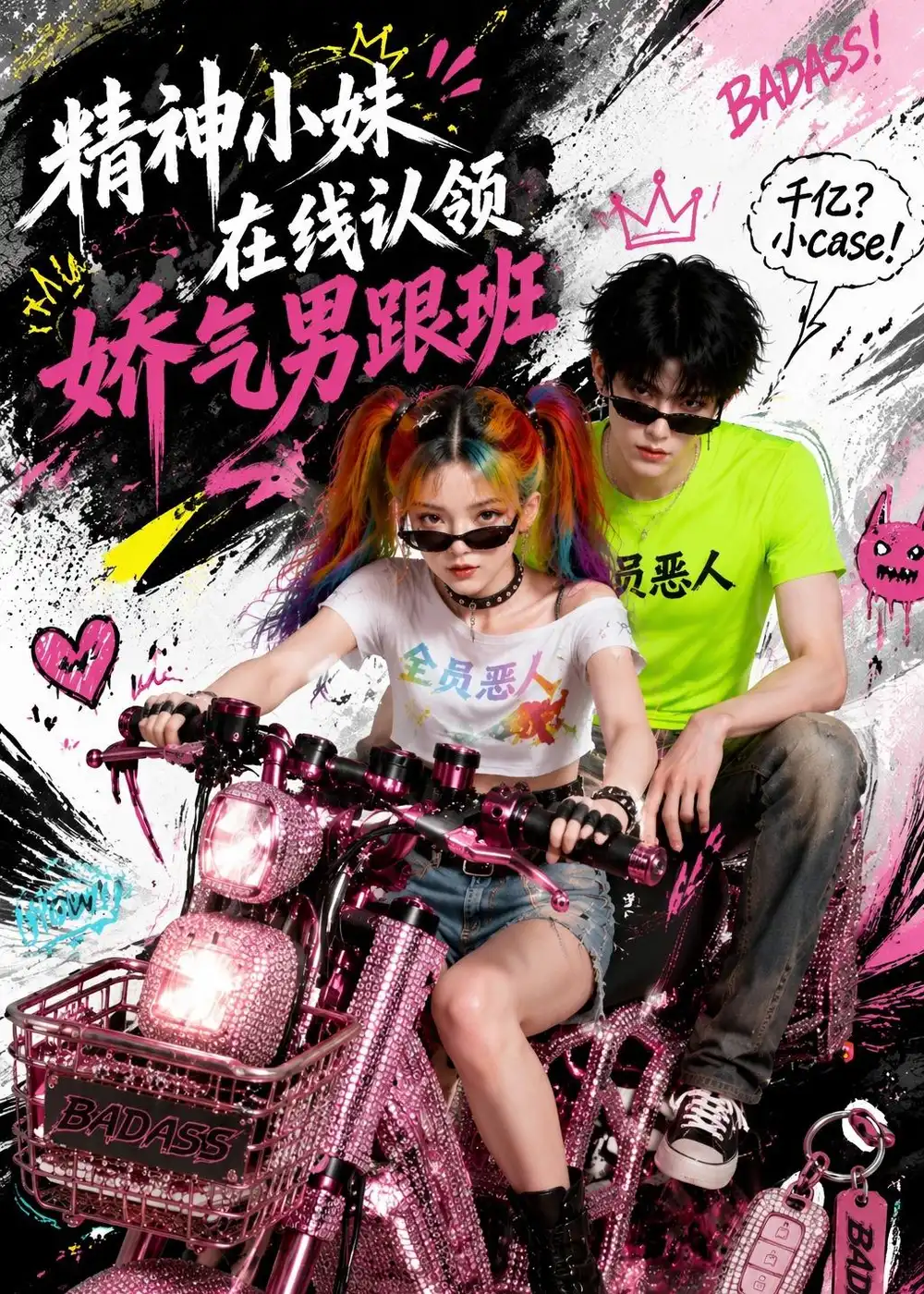 《精神小妹在线认领娇气男跟班（63集）AI短剧 (2026)》短剧全集免费在线看