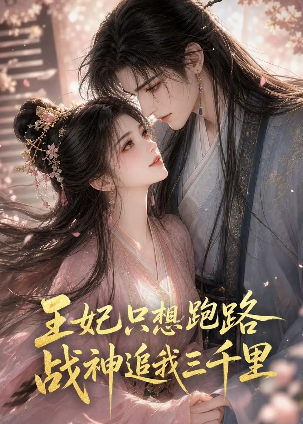 《王妃只想跑路战神追我三千里（50集）AI短剧》短剧全集免费在线看