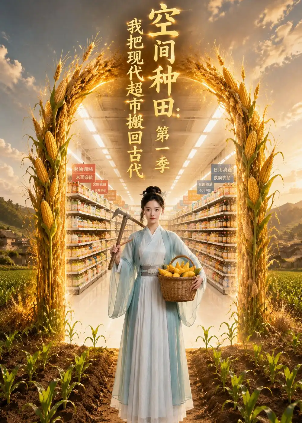 《空间种田：我把现代超市搬回古代第一季&空间种田我把现代超市搬回古代第一季（66集）AI短剧 (2026)》短剧全集免费在线看