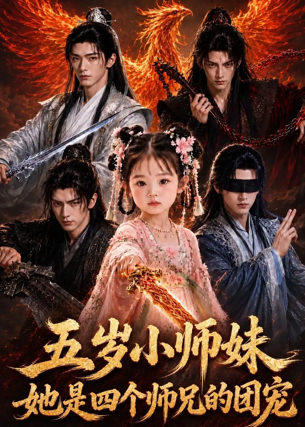 《五岁小师妹她是四个师兄的团宠（50集）AI短剧》短剧全集免费在线看