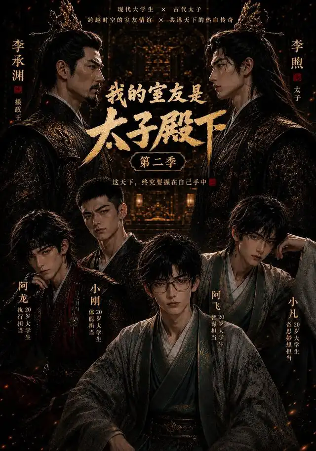 《我的室友是太子殿下第二季(60集) AI短剧》短剧全集免费在线看