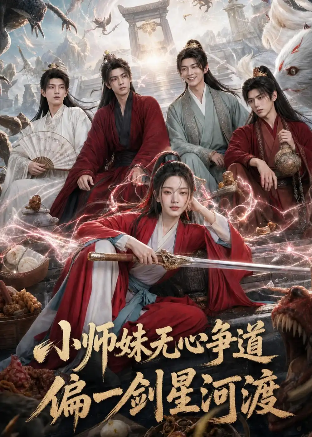 《小师妹无心争道，偏一剑星河渡&小师妹无心争道偏一剑星河渡（74集）AI短剧 (2026)》短剧全集免费在线看