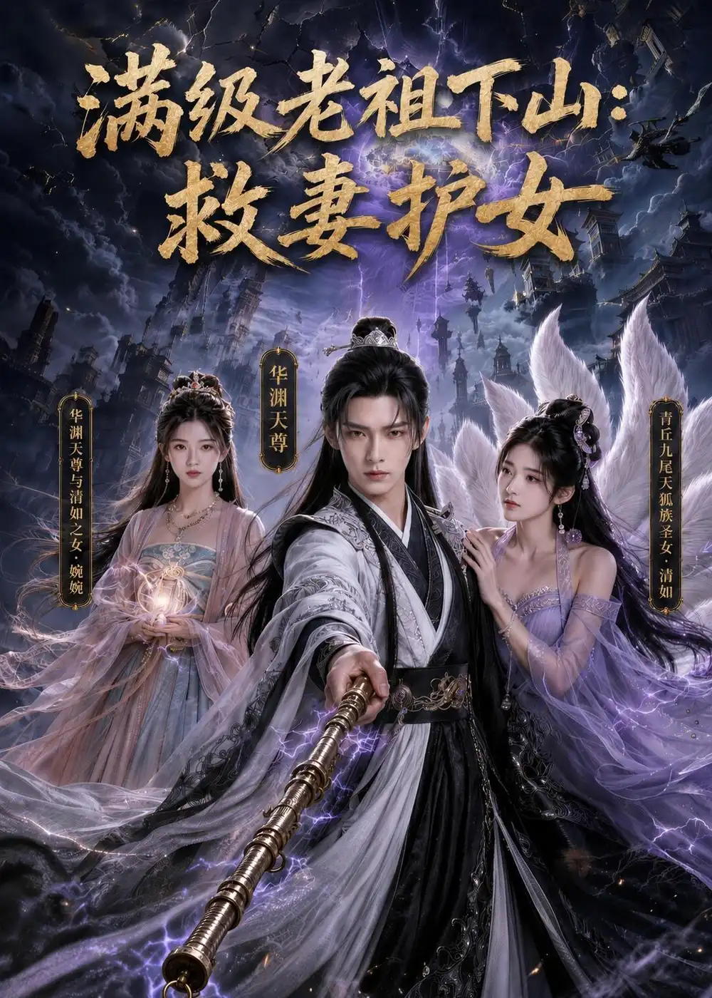 《满级老祖下山：救妻护女&满级老祖下山救妻护女（81集）AI短剧 (2026)》短剧全集免费在线看