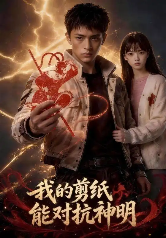 《我的剪纸能对抗神明（43集）AI短剧》短剧全集免费在线看