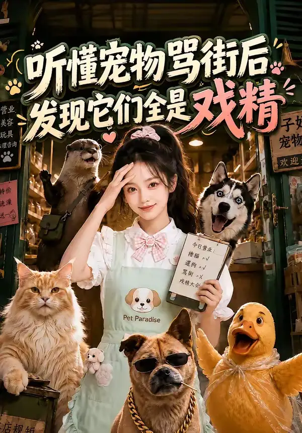 《听懂宠物骂街后发现它们全是戏精（74集）AI短剧》短剧全集免费在线看