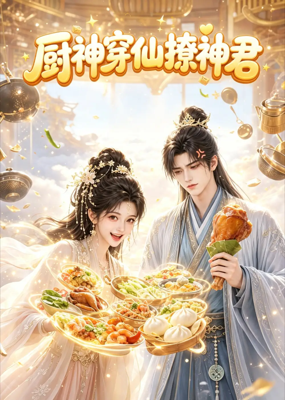 《厨神穿仙撩神君（40集）AI短剧》短剧全集免费在线看