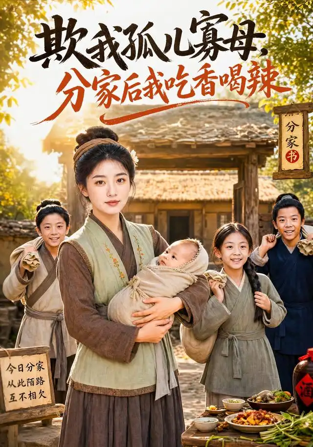 《欺我孤儿寡母，分家后我吃香喝辣&欺我孤儿寡母分家后我吃香喝辣（80集）AI短剧》短剧全集免费在线看