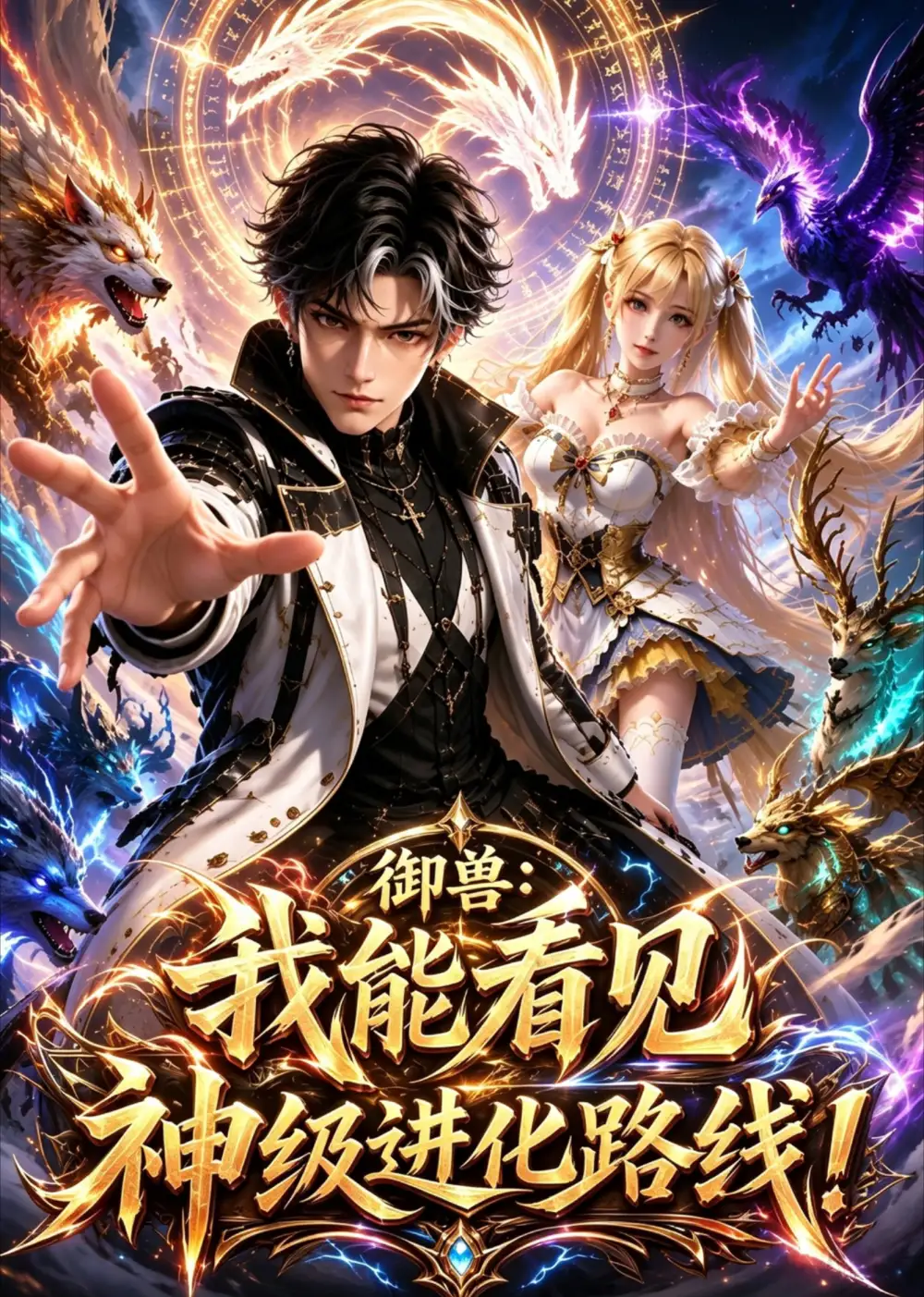 《御兽：我能看见神级进化路线！&御兽我能看见神级进化路线（60集）AI短剧》短剧全集免费在线看