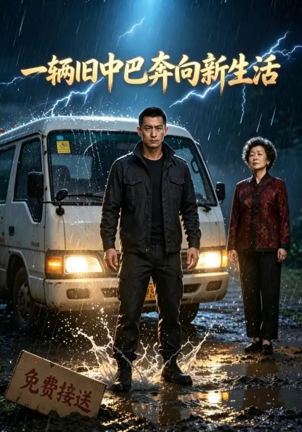 《一辆旧中巴奔向新生活（82集）AI短剧》短剧全集免费在线看