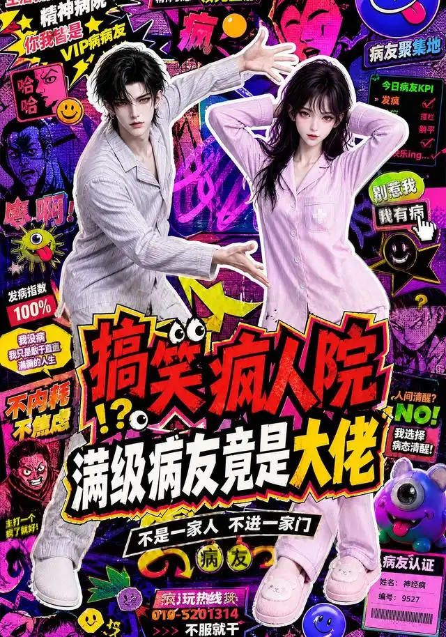 《搞笑疯人院：满级病友竟是大佬&搞笑疯人院满级病友竟是大佬（82集）AI短剧》短剧全集免费在线看