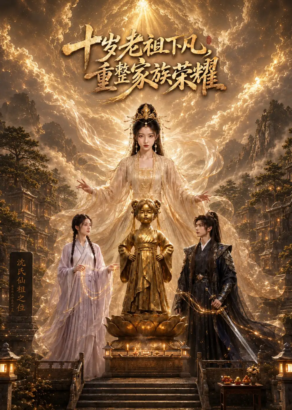 《十岁老祖下凡，重整家族荣耀&十岁老祖下凡重整家族荣耀（64集） AI短剧》短剧全集免费在线看