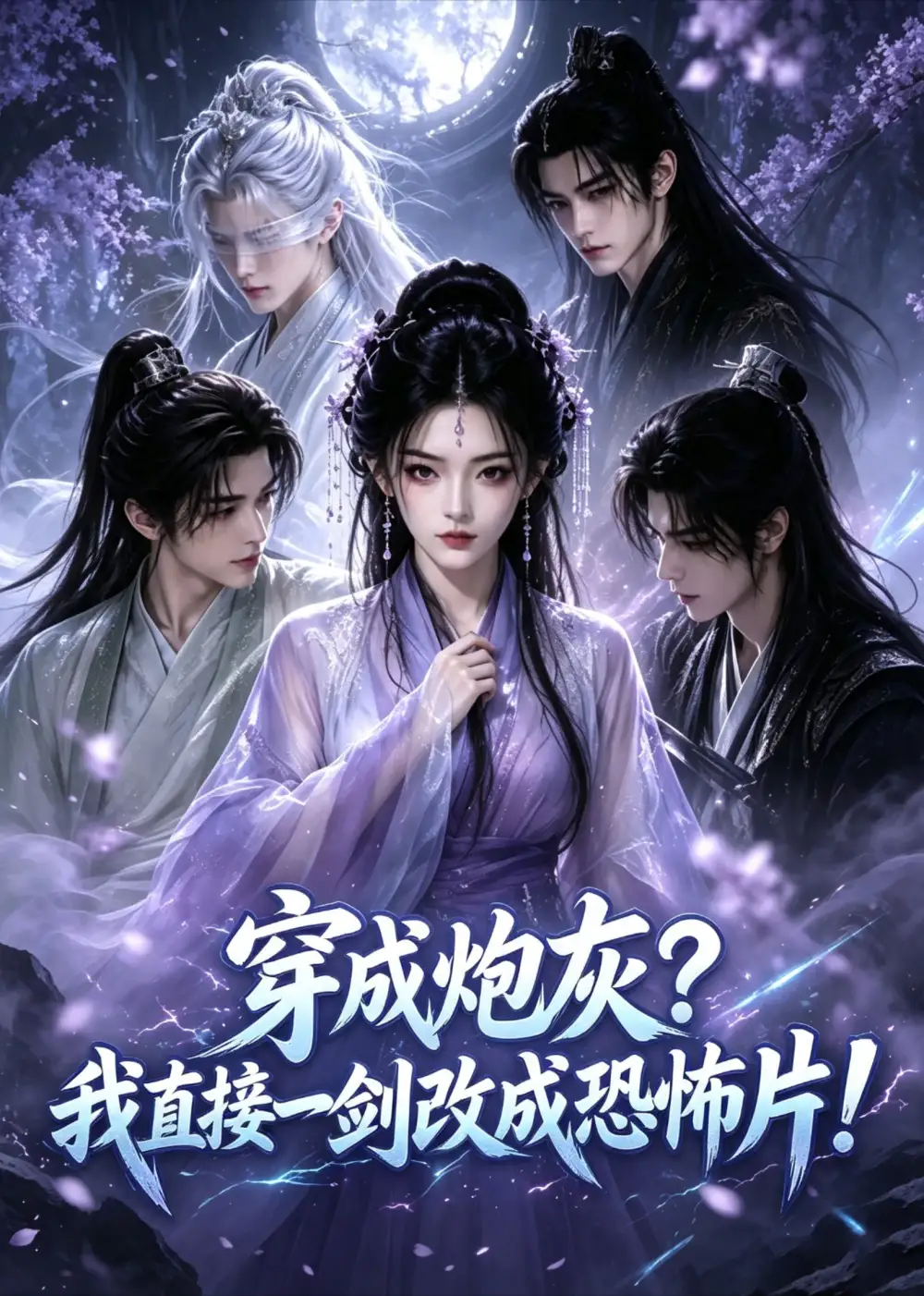 《穿成炮灰？我直接一剑改成恐怖片！&穿成炮灰我直接一剑改成恐怖片（3集）AI短剧》短剧全集免费在线看