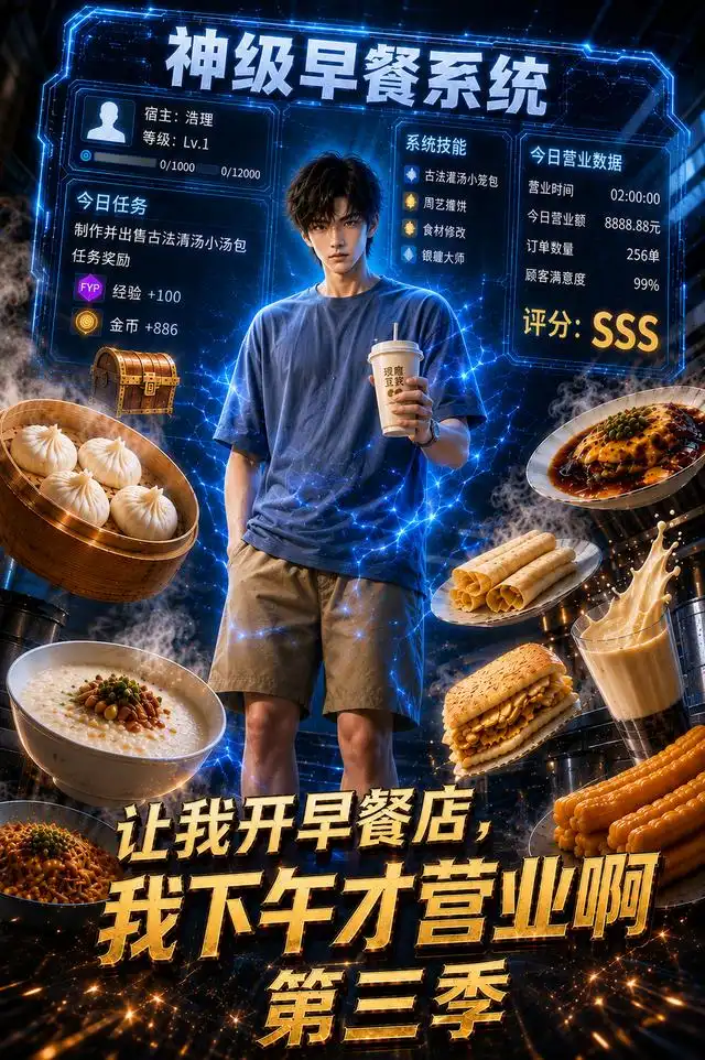 《让我开早餐店，我下午才营业啊第三季&让我开早餐店我下午才营业啊第三季（81集）AI短剧》短剧全集免费在线看