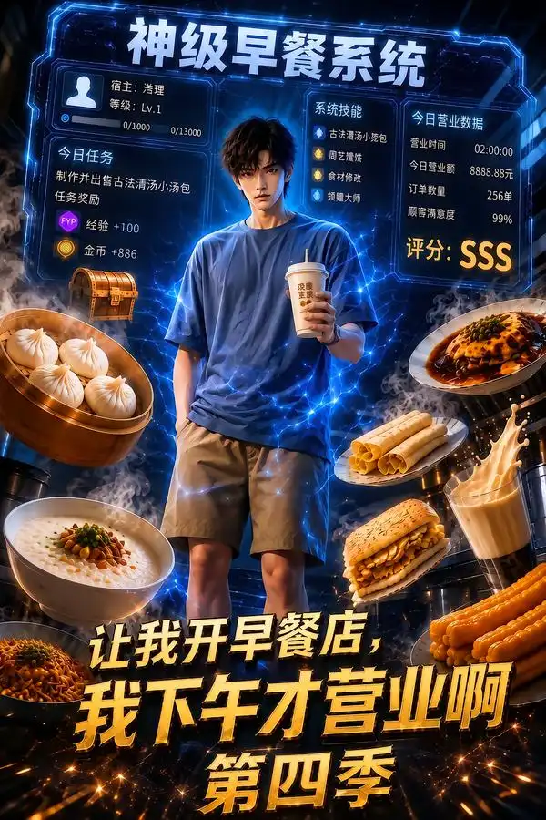 《让我开早餐店，我下午才营业啊第四季&让我开早餐店我下午才营业啊第四季（77集）AI短剧》短剧全集免费在线看