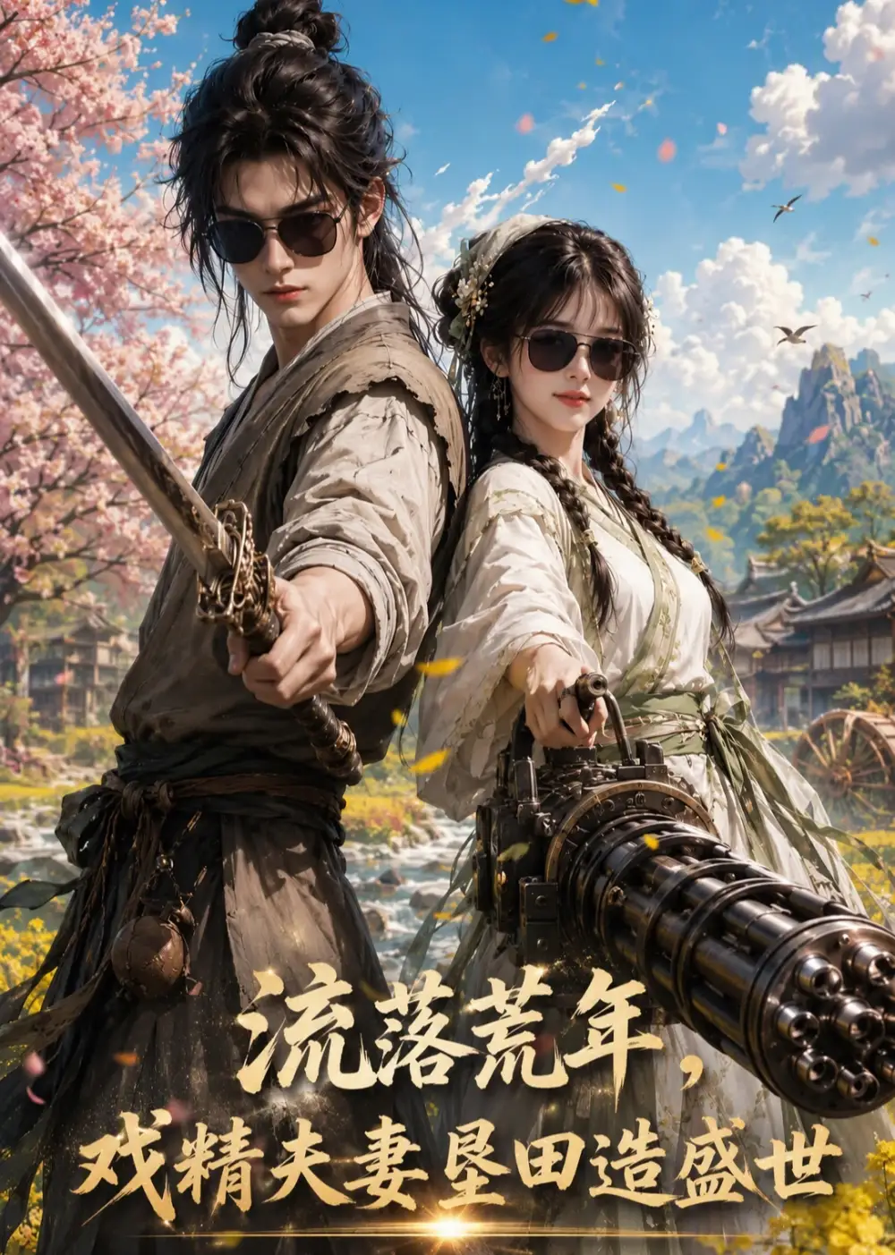 《流落荒年戏精夫妻垦田造盛世（111集） AI短剧》短剧全集免费在线看