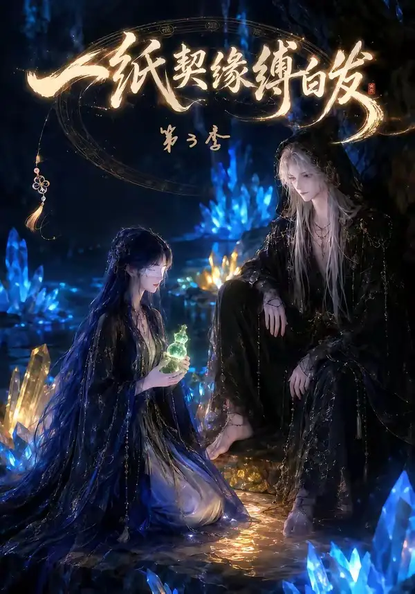 《一纸契缘缚白发第3季（122集）AI短剧》短剧全集免费在线看