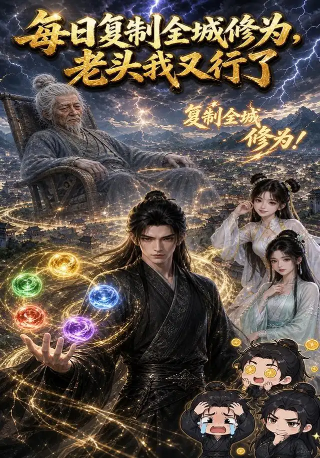 《每日复制全城修为，老头我又行了&每日复制全城修为老头我又行了（189集）AI短剧》短剧全集免费在线看