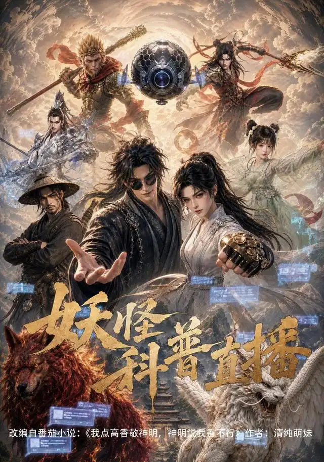《妖怪科普直播（86集）AI短剧》短剧全集免费在线看