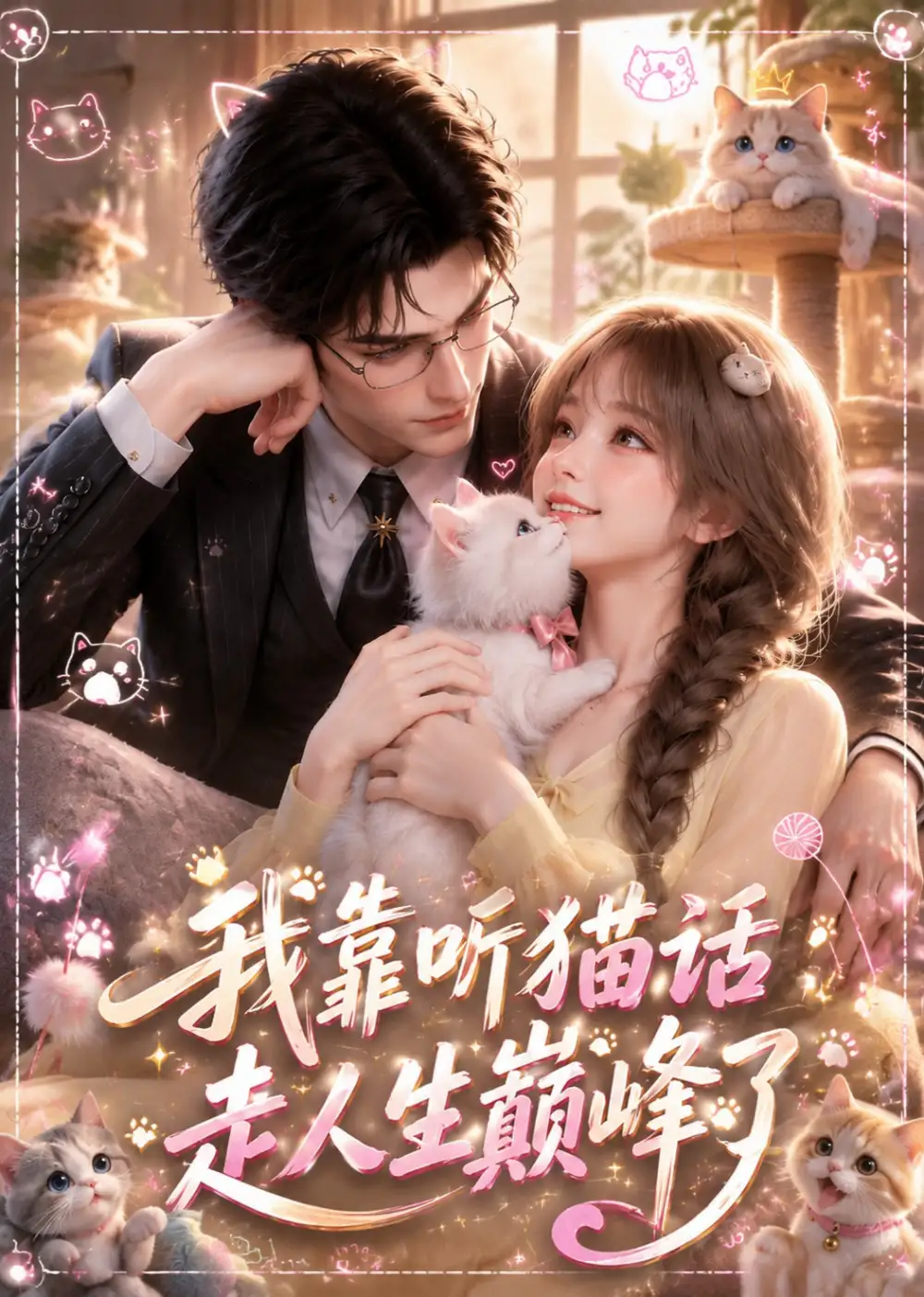 《我靠听猫话走人生巅峰了（58集） AI短剧》短剧全集免费在线看