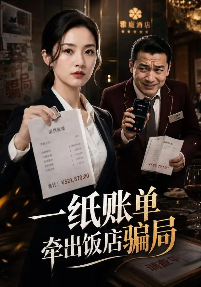 《一纸账单，牵出饭店骗局&一纸账单牵出饭店骗局（31集）AI短剧》短剧全集免费在线看