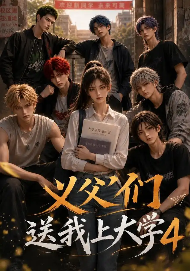 《义父们送我上大学4（94集）AI短剧》短剧全集免费在线看