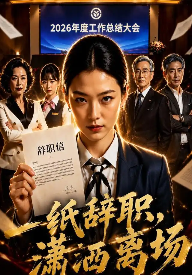 《一纸辞职，潇洒离场&一纸辞职潇洒离场（60集）AI短剧》短剧全集免费在线看