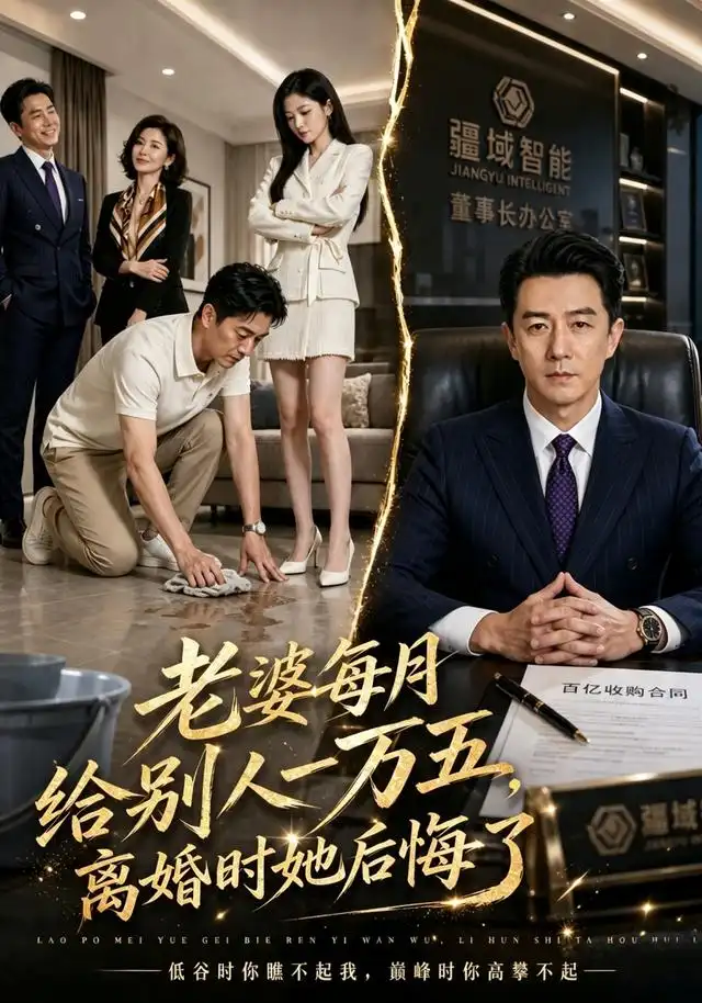 《老婆每月给别人一万五，离婚时她后悔了&老婆每月给别人一万五离婚时她后悔了（113集）AI短剧》短剧全集免费在线看