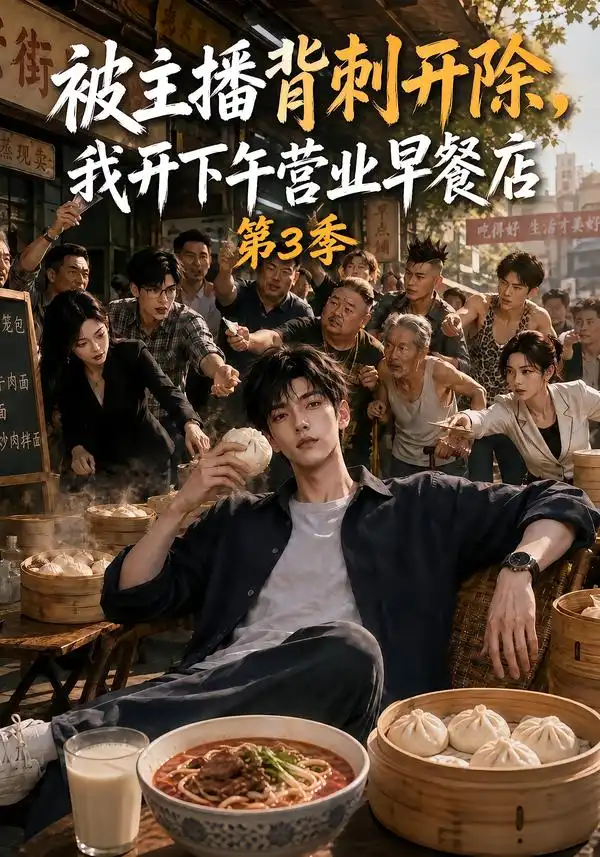 《被主播背刺开除，我开下午营业早餐店第3季&被主播背刺开除我开下午营业早餐店第3季（117集）AI短剧》短剧全集免费在线看