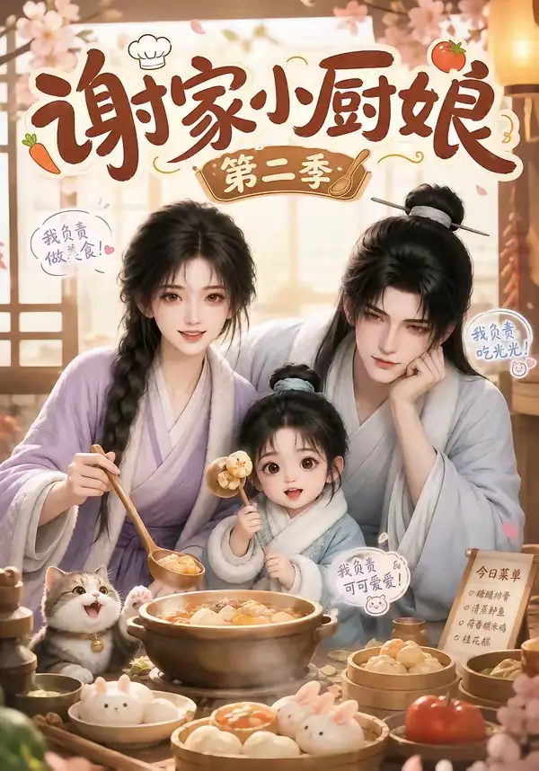 《谢家小厨娘第二季（115集）AI短剧》短剧全集免费在线看