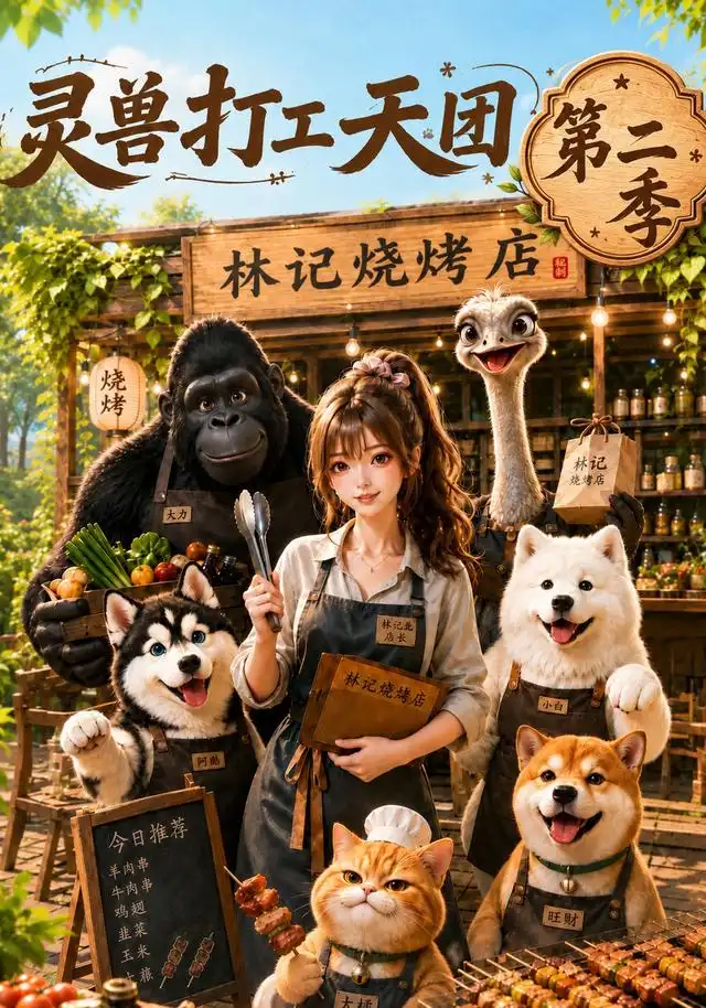 《灵兽打工天团第二季（119集）AI短剧》短剧全集免费在线看