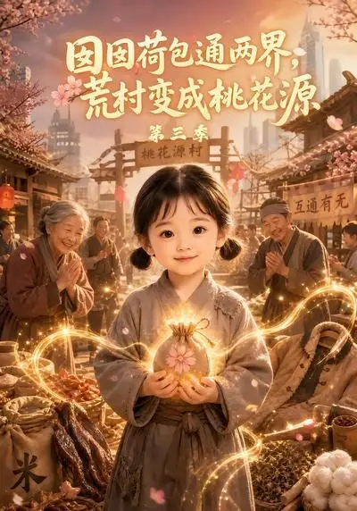 《囡囡荷包通两界，荒村变成桃花源第三季&囡囡荷包通两界荒村变成桃花源第三季（82集） AI短剧》短剧全集免费在线看