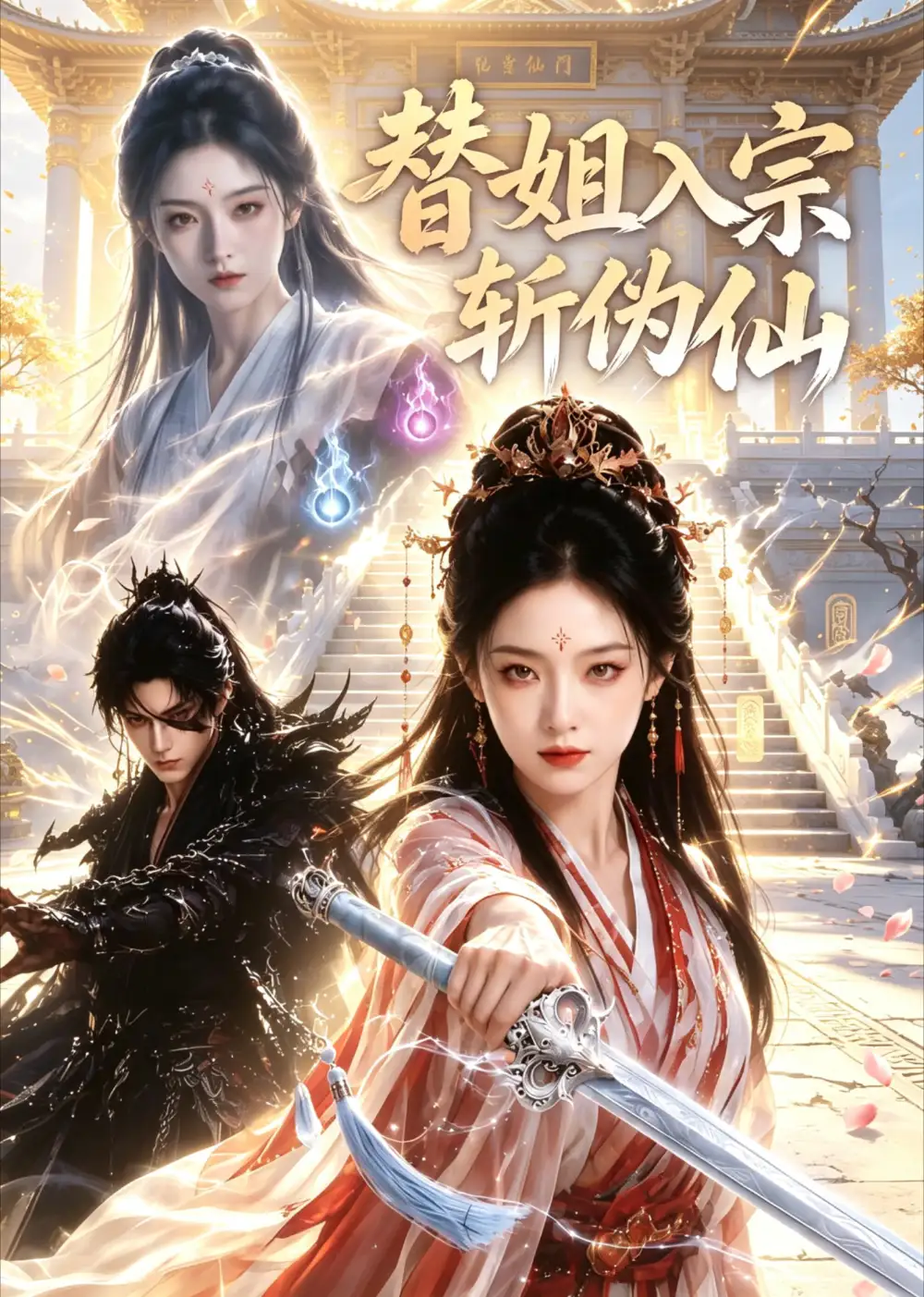 《替姐入宗斩伪仙（80集）AI短剧》短剧全集免费在线看