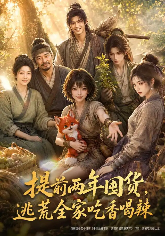《提前两年囤货，逃荒全家吃香喝辣&提前两年囤货逃荒全家吃香喝辣（60集）AI短剧》短剧全集免费在线看