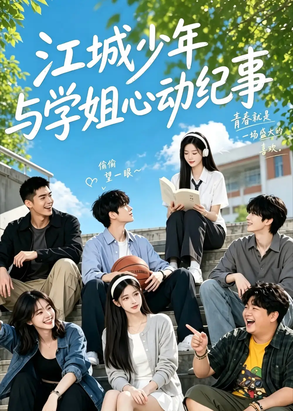 《江城少年与学姐心动纪事（20集）AI短剧》短剧全集免费在线看
