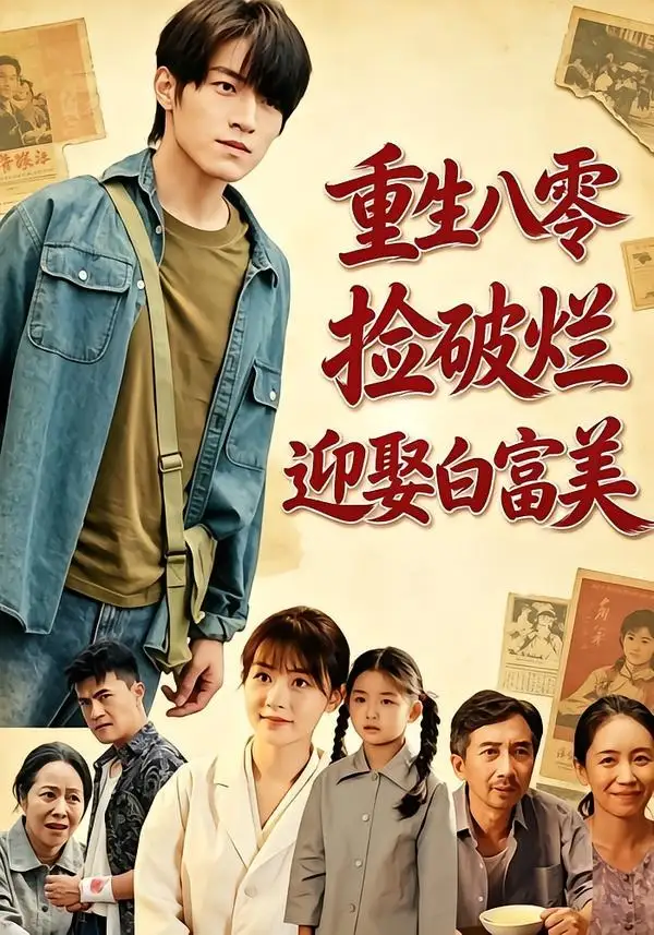 《重生八零，捡破烂迎娶白富美（80集）张宇轩&李慧敏》短剧全集免费在线看
