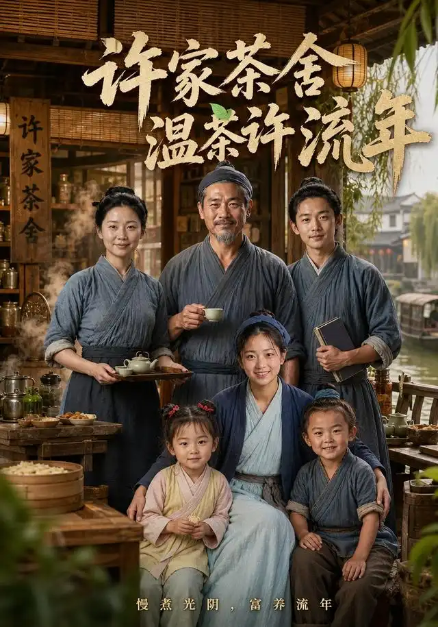 《许家茶舍，温茶许流年&许家茶舍温茶许流年（75集）AI短剧》短剧全集免费在线看