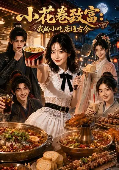 《小花卷致富：我的小吃店通古今&小花卷致富我的小吃店通古今（102集）AI短剧》短剧全集免费在线看