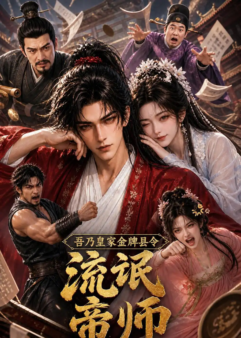 《流氓帝师，吾乃皇家金牌县令&流氓帝师吾乃皇家金牌县令（253集）AI短剧》短剧全集免费在线看