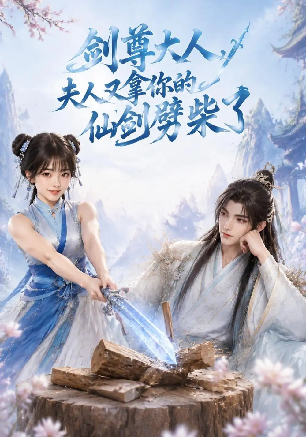 《剑尊大人，夫人又拿你的仙剑劈柴了&剑尊大人夫人又拿你的仙剑劈柴了（60集）AI短剧》短剧全集免费在线看