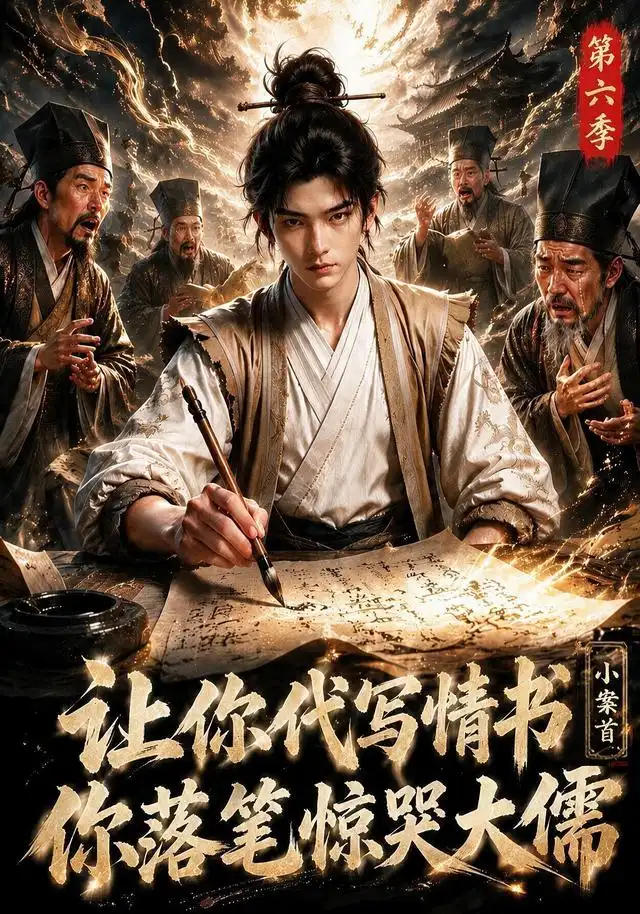 《让你代写情书，小案首你落笔惊哭大儒第六季&让你代写情书小案首你落笔惊哭大儒第六季（86集）AI短剧》短剧全集免费在线看