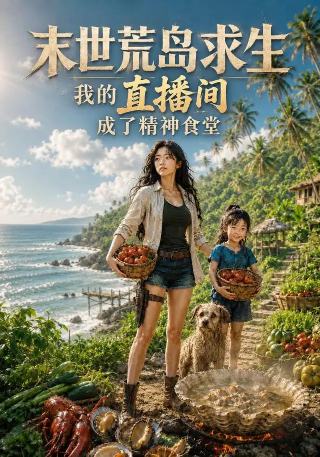 《末世荒岛求生：我的直播间成了精神食堂&末世荒岛求生我的直播间成了精神食堂（63集）AI短剧》短剧全集免费在线看