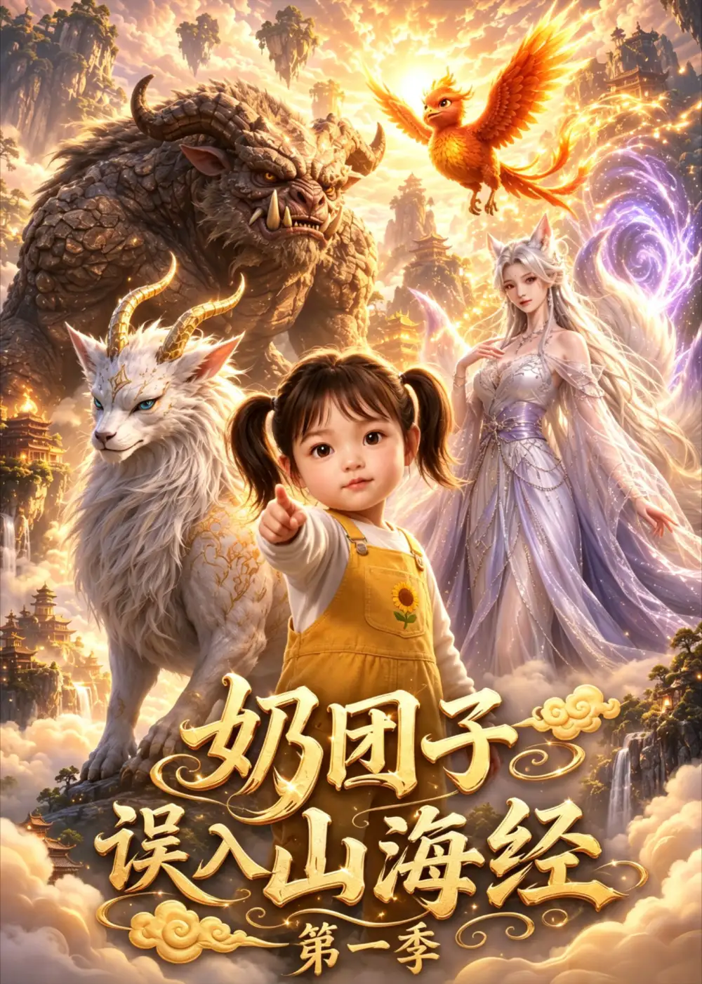 《奶团子误入山海经第一季（52集）AI短剧》短剧全集免费在线看