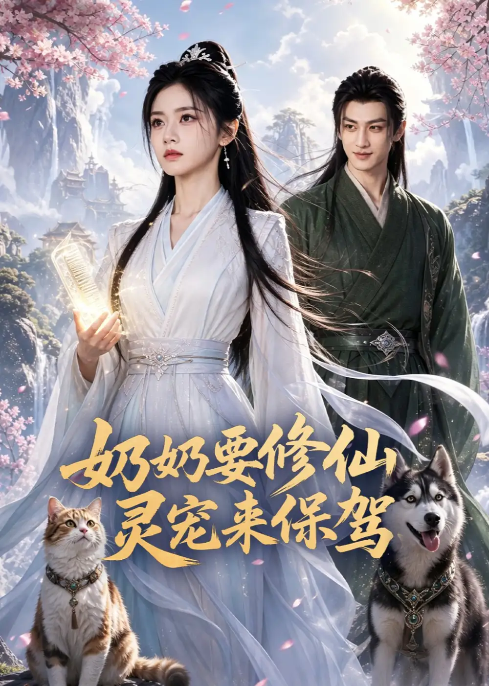 《奶奶要修仙灵宠来保驾（45集）AI短剧》短剧全集免费在线看