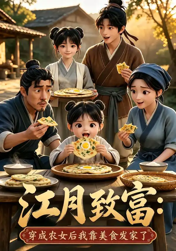 《江月致富：穿成农女后我靠美食发家了&江月致富穿成农女后我靠美食发家了（80集）AI短剧》短剧全集免费在线看