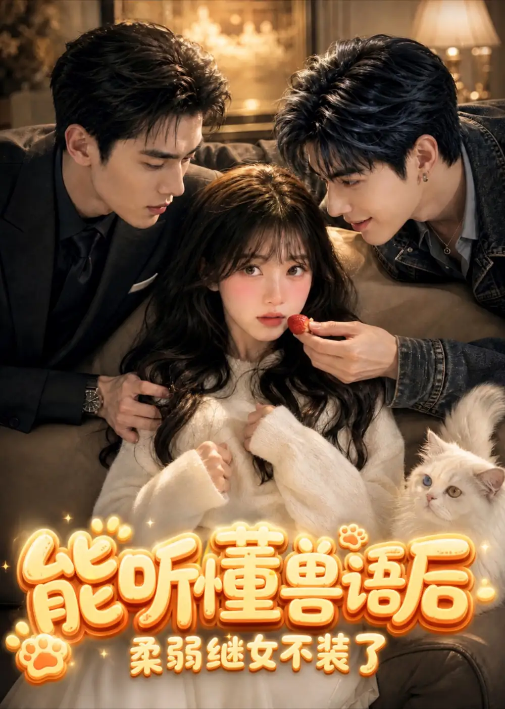 《能听懂兽语后，柔弱继女不装了&能听懂兽语后柔弱继女不装了（36集）AI短剧》短剧全集免费在线看