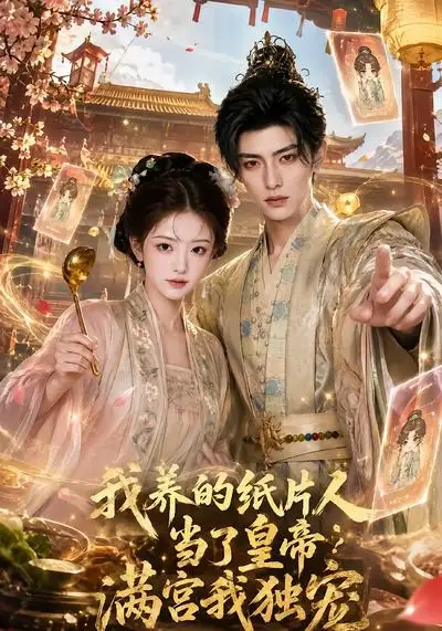 《我养的纸片人当了皇帝满宫我独宠（60集）AI短剧》短剧全集免费在线看