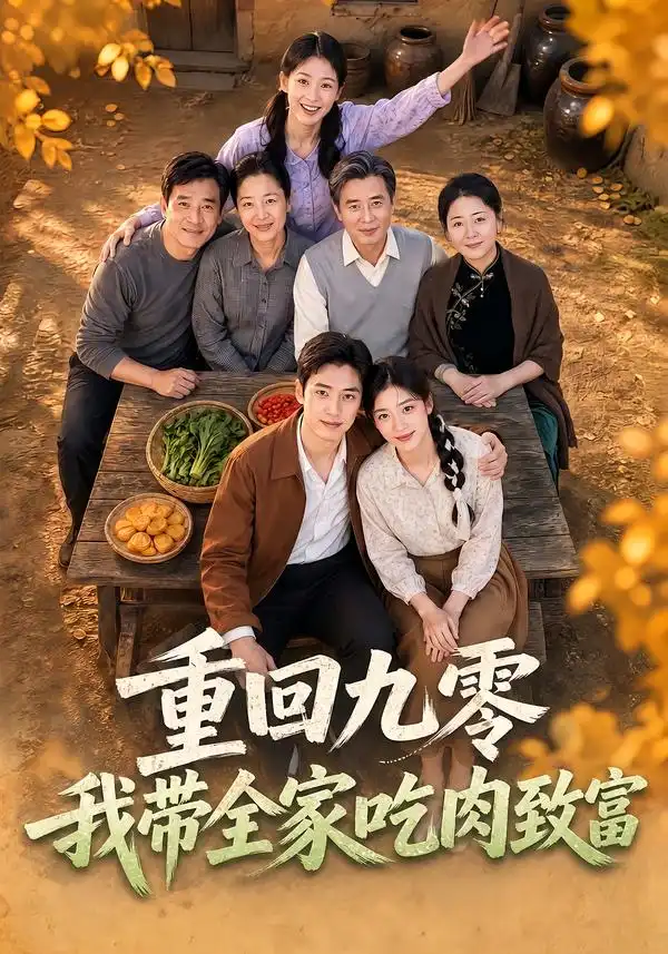 《重回九零，我带全家吃肉致富&重回九零我带全家吃肉致富（70集）AI短剧》短剧全集免费在线看