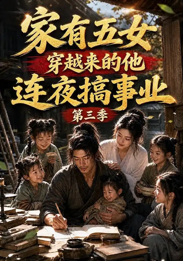 《家有五女，穿越来的他连夜搞事业第三季&家有五女穿越来的他连夜搞事业第三季（84集）AI短剧》短剧全集免费在线看