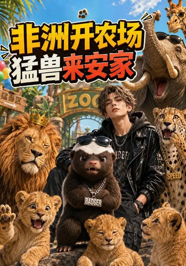 《非洲开农场，猛兽来安家&非洲开农场猛兽来安家（126集）AI短剧》短剧全集免费在线看